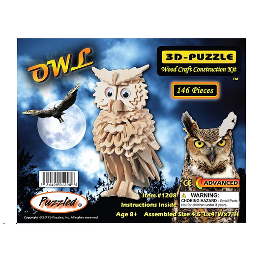 Owl 3D Puzzle