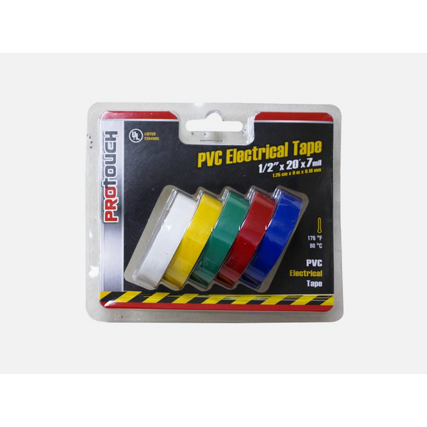 PVC Electrical Tape 5 Pieces