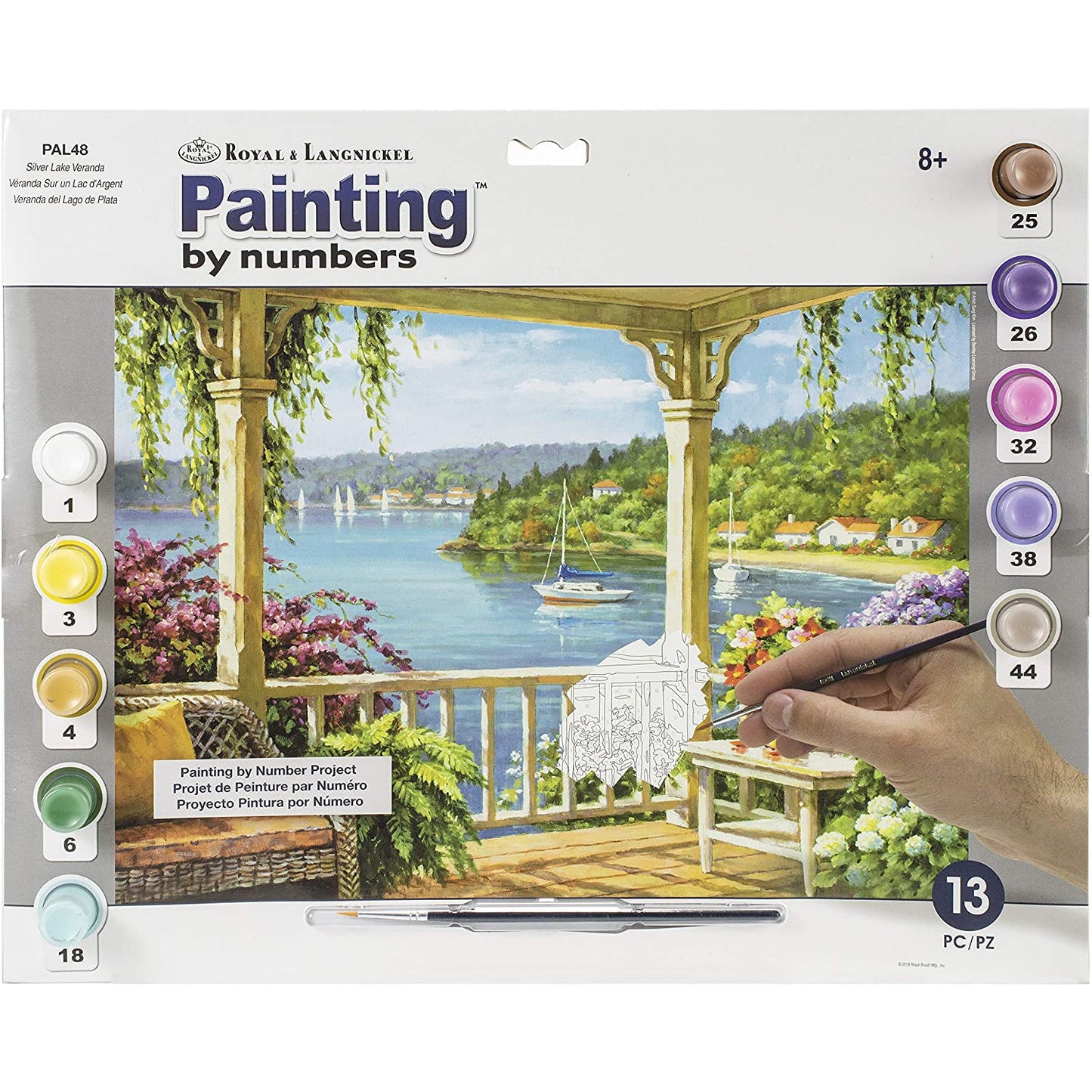 Paint By Number Silver Lake Veranda