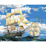 Paint By Number Sailing Ships