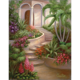 Paint Your Own Masterpiece 11 x 14 Tropical Garden