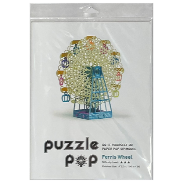 Paper Pop Ferris Puzzle