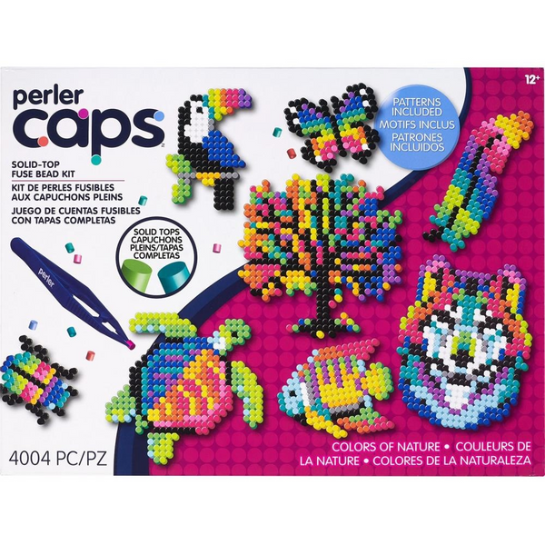 Perler Caps Color of Nature Deluxe Kit