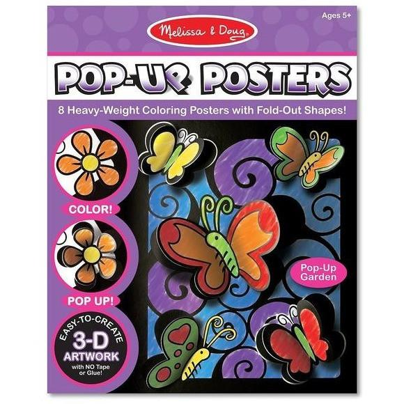 Pop Up Coloring Posters