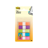 Post-it Small Flags in Portable Dispensers, Bright Colors 100/ct