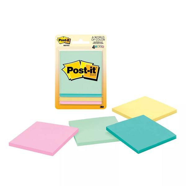 Post-It Note Pads 3" x 3"  Marseille Collection