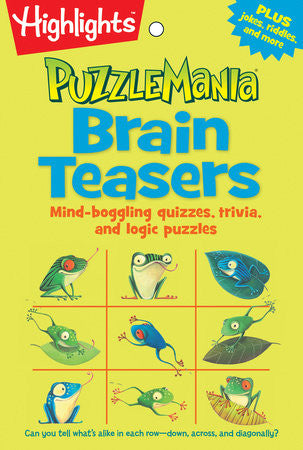 Brain Teasers Puzzle Pad