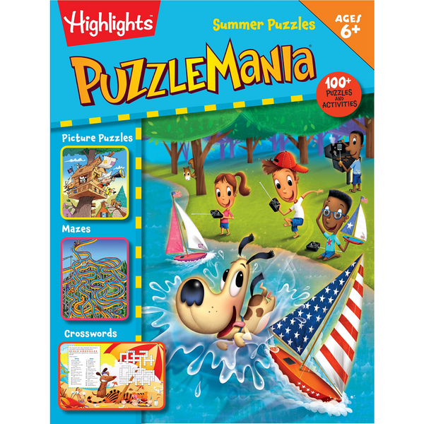 Puzzlemania Puzzles Book