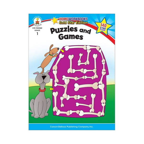 Puzzles & Games Activity Book