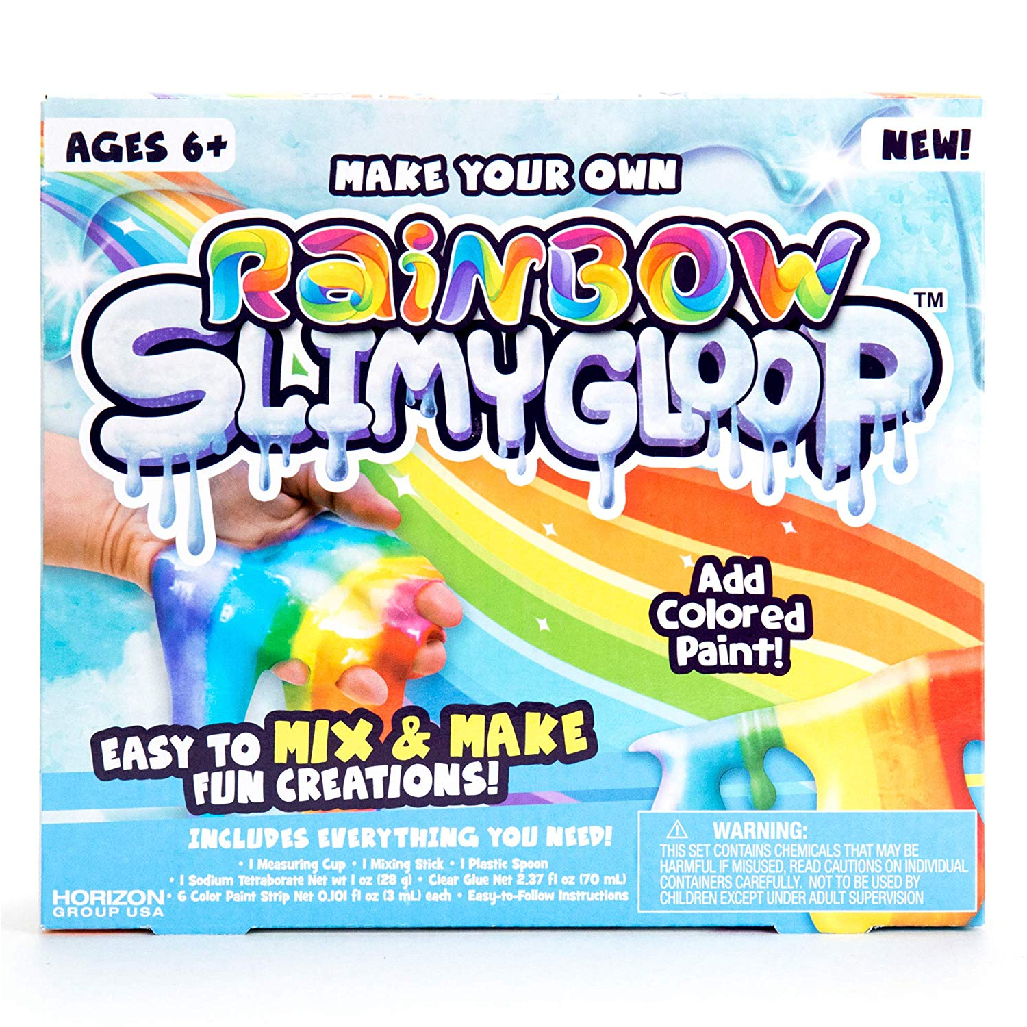 Rainbow Slimy Gloop – Craft N Color