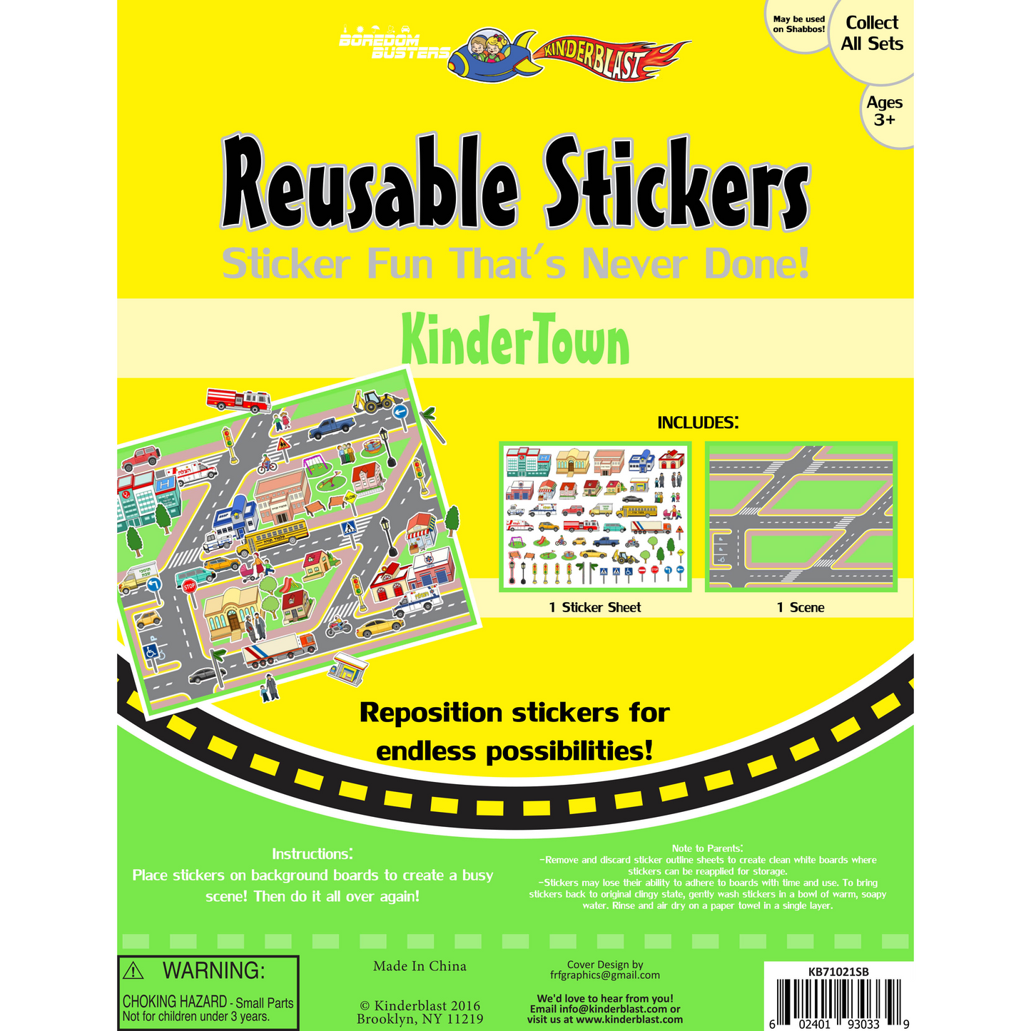 Reusable Sticker Scenes