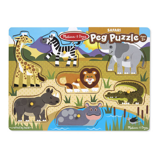 Safari Peg Puzzle