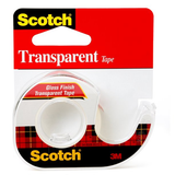 Scotch Transparent Tape, 3/4" x 300"