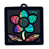 Scratch Art Flower Light Catcher Kit