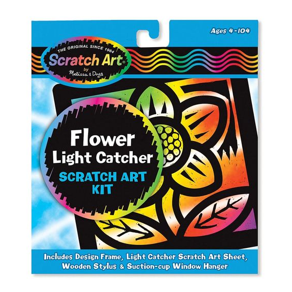 Scratch Art Flower Light Catcher Kit