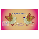 Set of 2 Bird Stars
