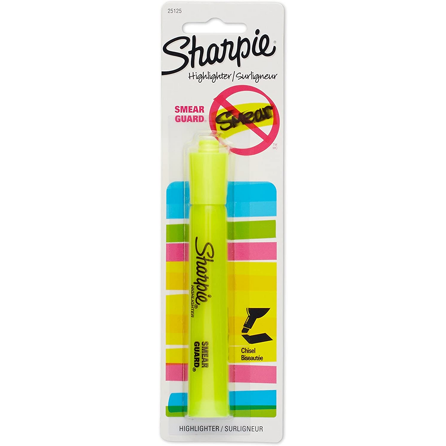 Sharpie Yellow Chisel Highlighter