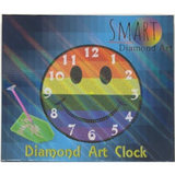 Smiley Diamond Art Clock