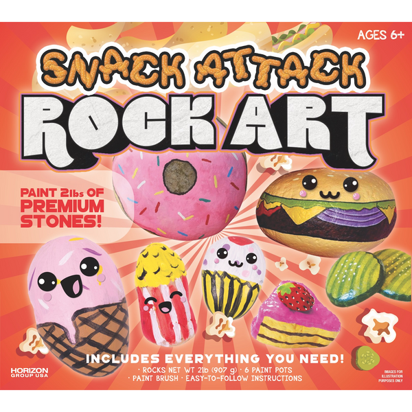Snack Attack Rock Art