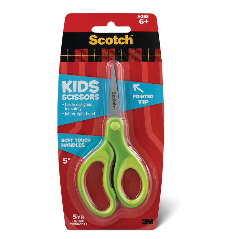 Soft Grip Kid Scissor, 5"