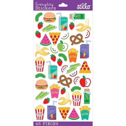 Sticko Snack Time Stickers