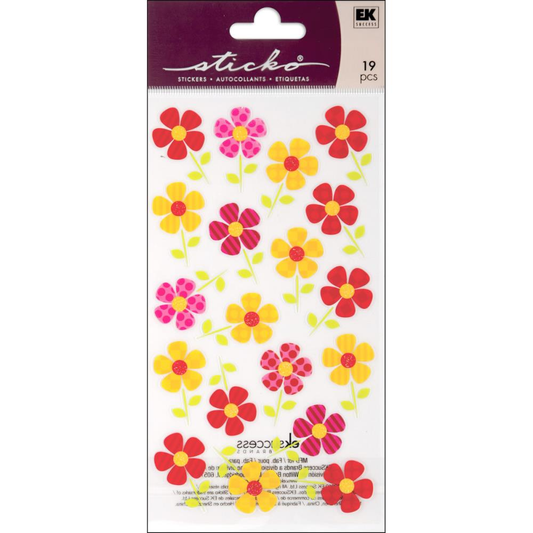 Sticko Stickers Fun Flower Repeats