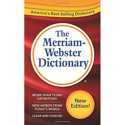 The New Edition Merriam Webster's Dictionary, Paperback