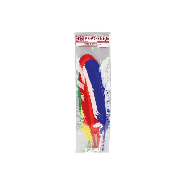Turkey Quill Feathers Primary 6/Pkg