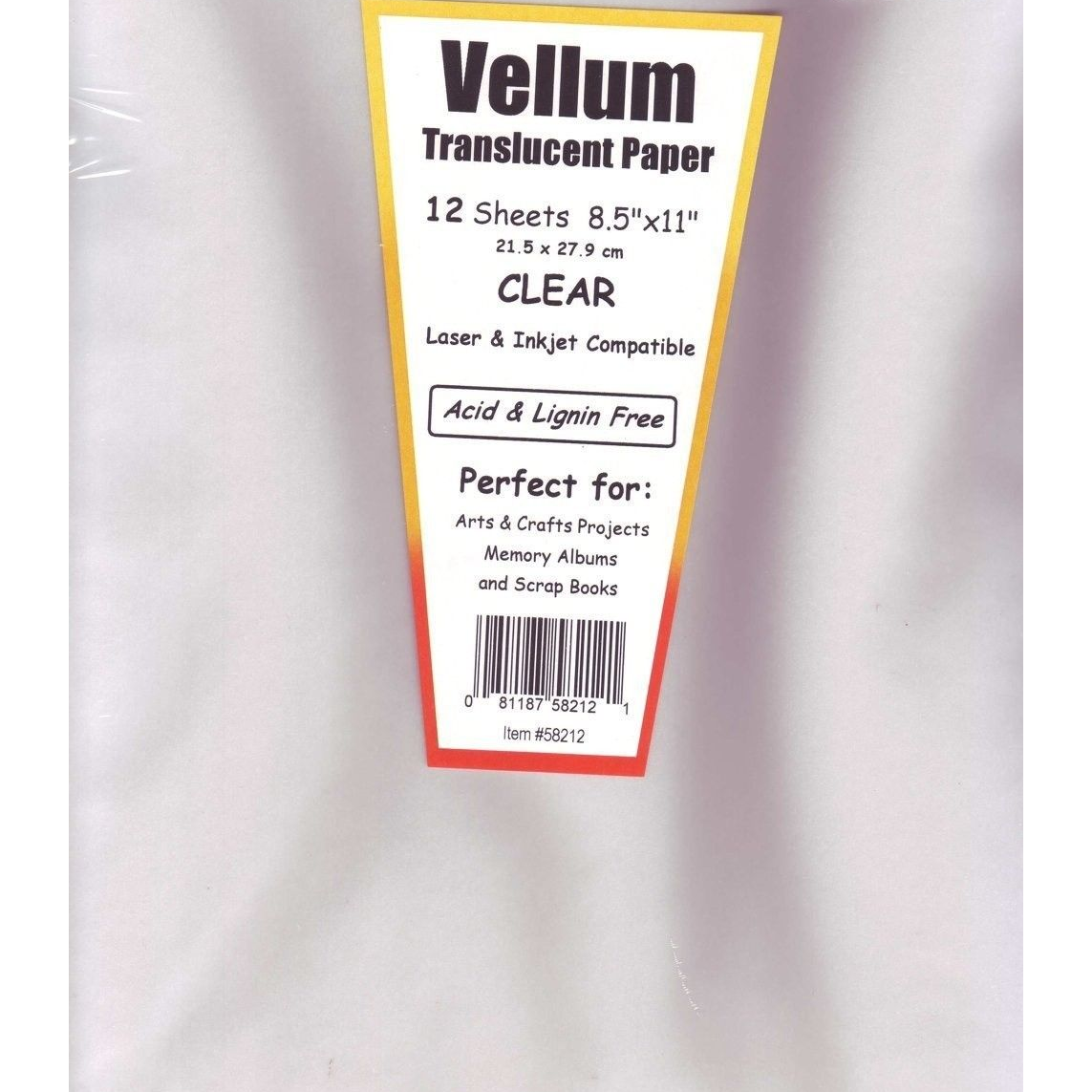 Vellum Translucent Paper