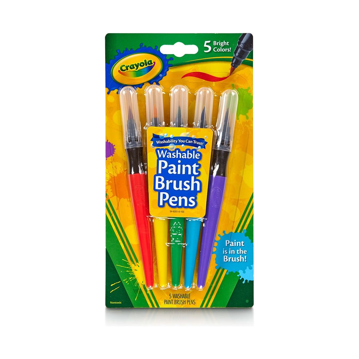 Paint Brush Pens-5 Pack