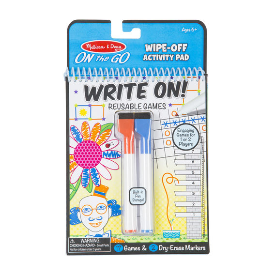 Write On Reusable Games Activity Pad
